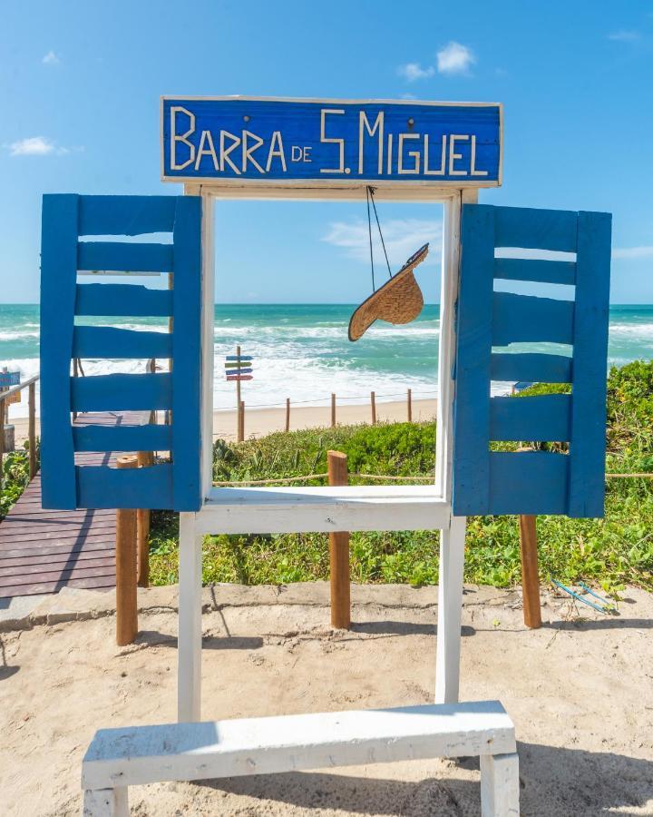 Viva Barra Hotel Pousada Barra de São Miguel Eksteriør billede