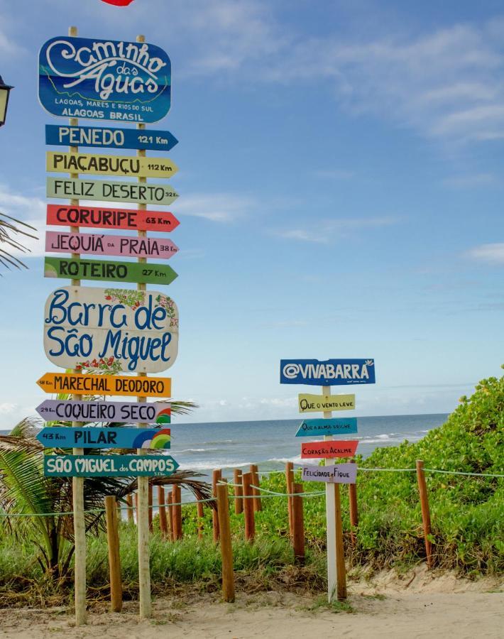 Viva Barra Hotel Pousada Barra de São Miguel Eksteriør billede